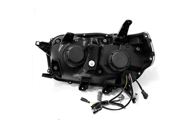 Arex Luxx LED Headlights: 4Runner (10-13) - Black (Set)