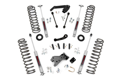 4 Inch Jeep Suspension Lift Kit Premium N3 Shocks 07-18 Wrangler JK Rough Country
