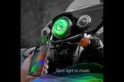 XKChrome RGB LED 7in Harley Headlight Kit w/ Controller