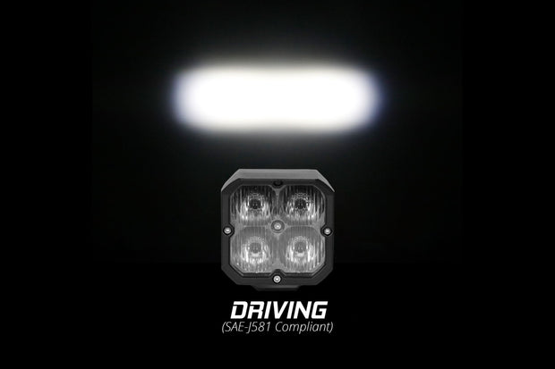 XKChrome RGB LED Cube Light Kit: Fog / Surface (Pair)