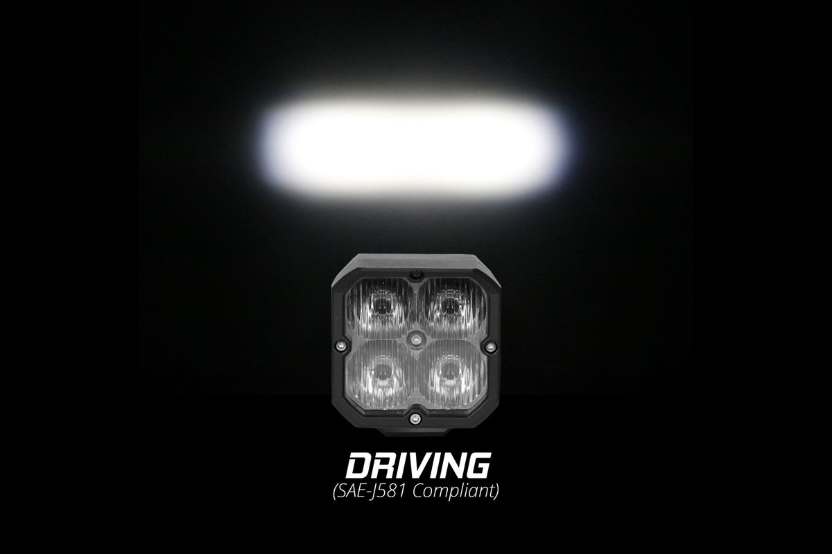 XKChrome RGB LED Cube Light Kit: Fog / Round (Pair) – North Lighting ...