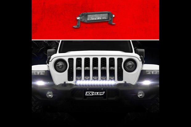 XKGlow Razor LED Light Bar Kit: 10in / Fog+Strobe