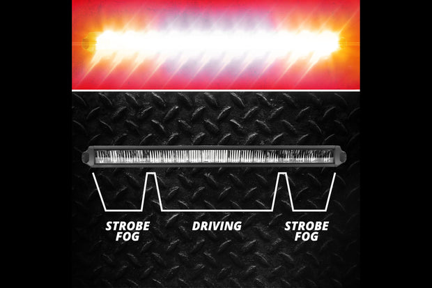 XKGlow Razor LED Light Bar Kit: 6in / Fog+Strobe