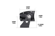 XKGlow Razor LED Light Bar Kit: 10in / Fog+Strobe