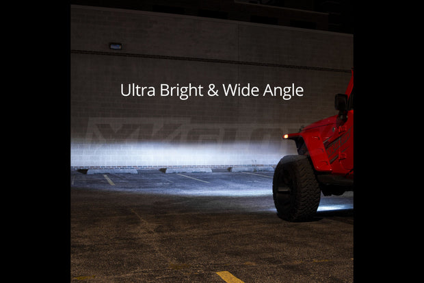 XKGlow Switchback Fog Light Kit: Wrangler JK