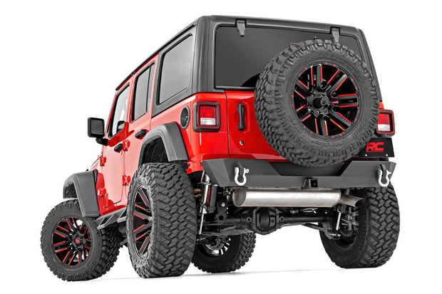 Jeep Rear Adjustable Vertex Shocks 18-20 Wrangler JL for 3.5 Inch - 4.5 Inch Lifts Rough Country