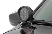 LED Light Kit Ditch Mount 3 Inch OSRAM Wide Jeep KL 14-21 Rough Country