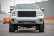 Sierra Mesh Grille 14-15 1500 Sierra Black Powdercoat Stainless Steel Hardware Rough Country