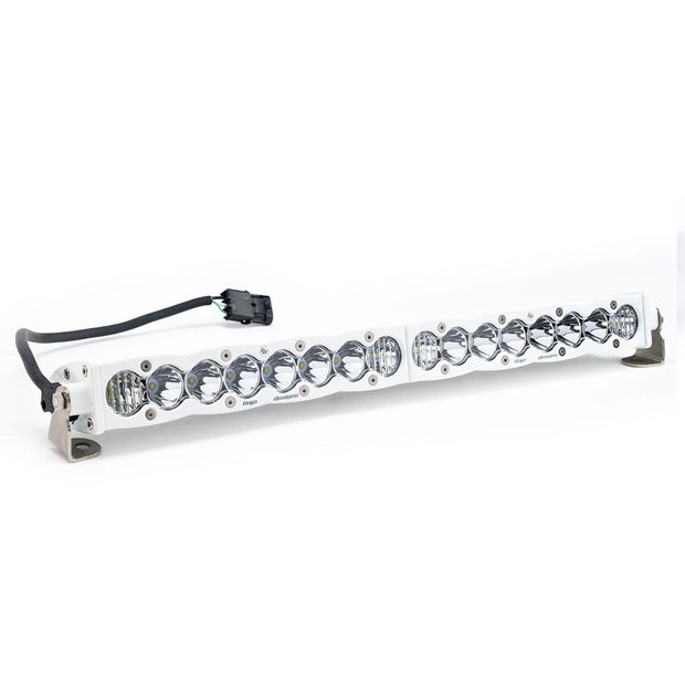 S8 White Straight LED Light Bar (20 Inch; Driving/Combo; Clear) Baja Designs