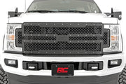 Ford Mesh Grille 17-19 Super Duty Rough Country