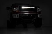 Ford Mesh Grille w/30 Inch Dual Row Black Series LED w/Amber DRL 09-14 F-150 Rough Country