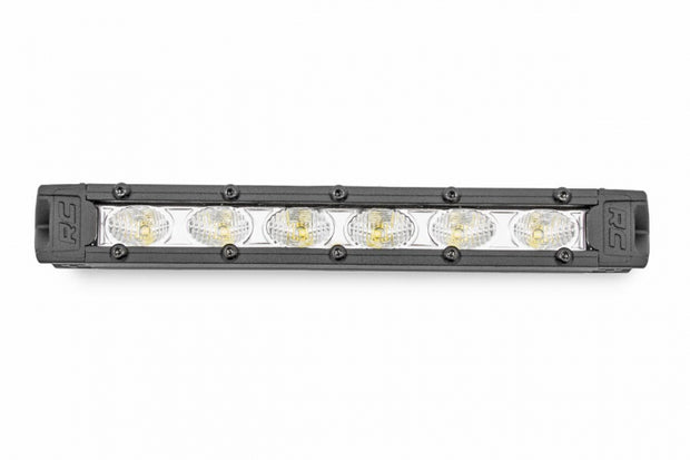 6 Inch Slimline CREE LED Light Bars Pair Chrome Series Rough Country