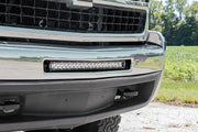 Chevrolet 20 Inch Single Row LED Bumper Mount 07-13 Silverado 1500 Rough Country