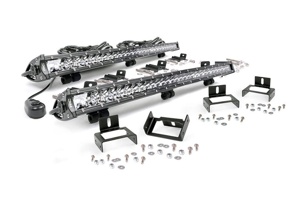 Ford Super Duty 30 Inch Cree LED Grille Kit Pair 11-16 F-250/F-350 Rough Country