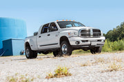 Dodge Hidden Bumper Kit w/ 20-Inch LED Light Bar Black Series w/ White DRL 03-18 Ram 2500/3500 Rough Country