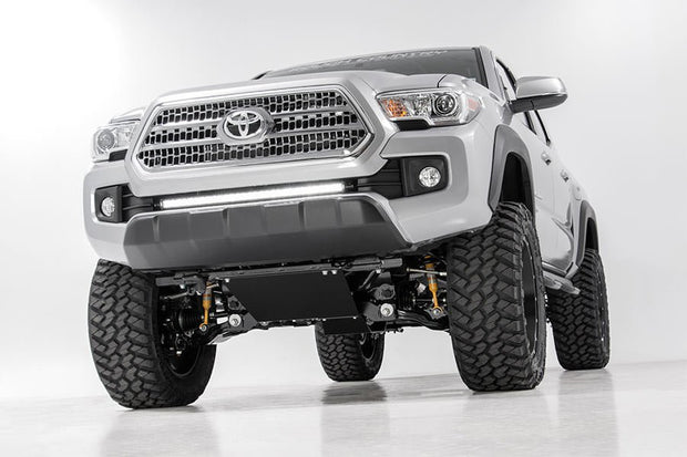 Toyota 30 Inch Cree LED Bumper Kit Black Series w/ Cool White DRL (16-19 Tacoma) Rough Country