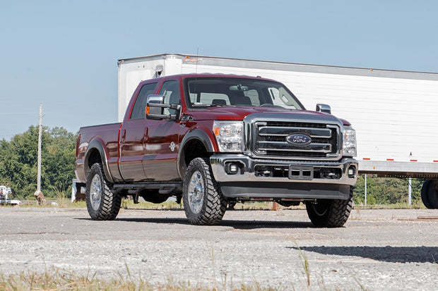 Ford 2 Inch Cree LED Fog Light Kit Black Series 11-16 F-250/350 Rough Country