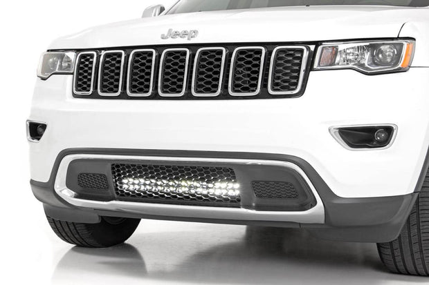 Jeep 20 Inch LED Bumper Kit Black Series 11-20 WK2 Grand Cherokee Rough Country