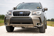Subaru 30 Inch LED Bumper Kit (14-18 Forester Black Series w/ Cool White DRL) Rough Country