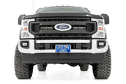 LED Light Kit Grille Mount 10 Inch Black Series Slimline 20-21 Ford Super Duty Rough Country