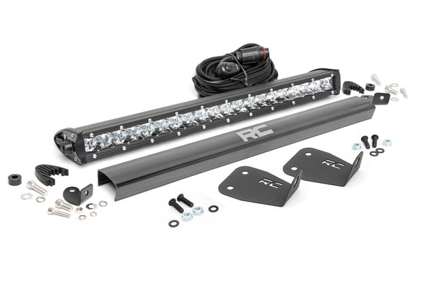 Ford 20.0 Inch LED Bumper Kit w/ Chrome Series LED 21-UP Ford Bronco Sport Rough Country