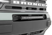 Ford 20.0 Inch LED Bumper Kit w/ Black Series White DRL LED 21-Up Ford Bronco Sport Rough Country
