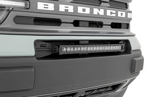 Ford 20.0 Inch LED Bumper Kit w/ Black Series White DRL LED 21-Up Ford Bronco Sport Rough Country