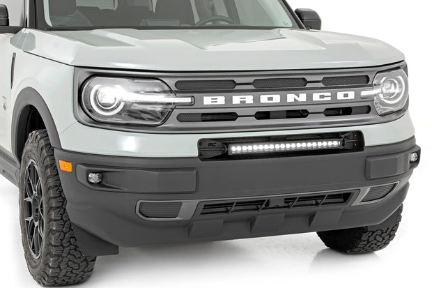 Ford 20.0 Inch LED Bumper Kit w/ Black Series White DRL LED 21-Up Ford Bronco Sport Rough Country