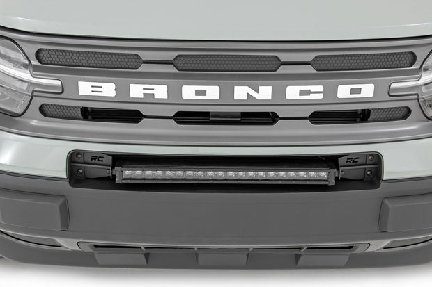 Ford 20.0 Inch LED Bumper Kit w/ Black Series White DRL LED 21-Up Ford Bronco Sport Rough Country