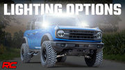 LED Light Upper Windshield 40 Inch Black Single Row 21-Up Ford Bronco Rough Country