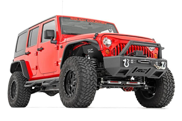 4.0 Inch Jeep Long Arm Suspension Lift Kit 12-18 Wrangler JK 2-door Rough Country