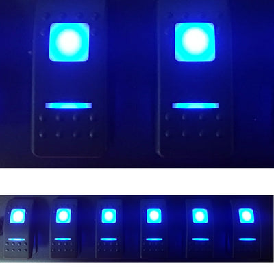 Momentary Switch - Color: Blue sPOD