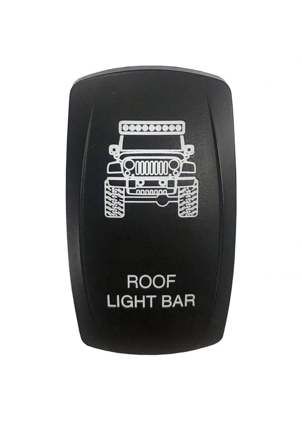 Switch, Rocker JK Roof Light Bar   