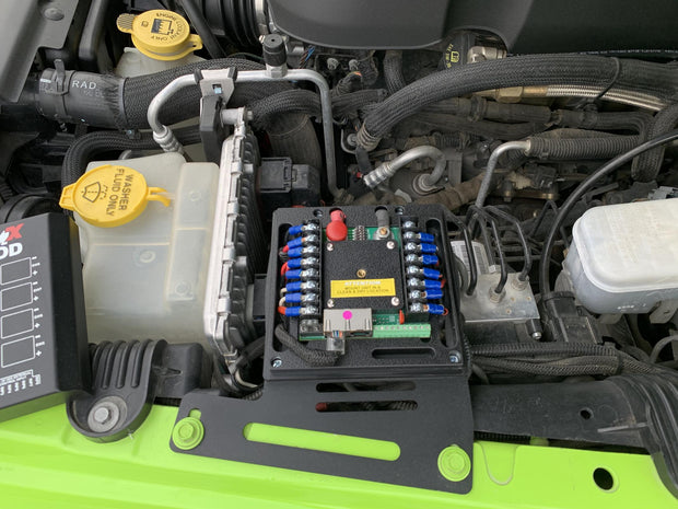 BantamX w/ Blue LED Switch panel for JK 2007-2008