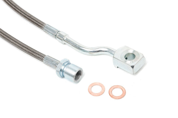 Extended Front Brake Lines 5-7.5 Inch Lifts 07-19 Silverado/Sierra 1500/SUV Rough Country