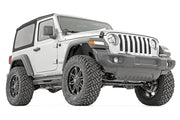 3.5 Inch Jeep Suspension Lift Kit Preminum N3 Shocks Stage 2 Coils & Adj. Control Arms 18-20 Wrangler JL Rubicon-2 Door Rough Country