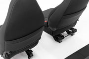 Jeep Neoprene Seat Cover Set Black 97-02 Wrangler TJ Rough Country