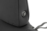 Jeep Neoprene Seat Cover Set Black 20-Up Gladiator JT Rough Country