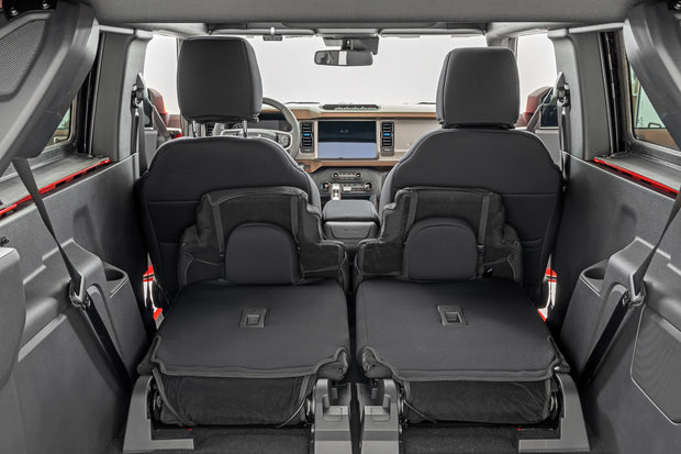 Bronco Seat Covers Bucket Seats Front Row and Rear Row Ford Bronco 2 Door 21-Up Rough Country