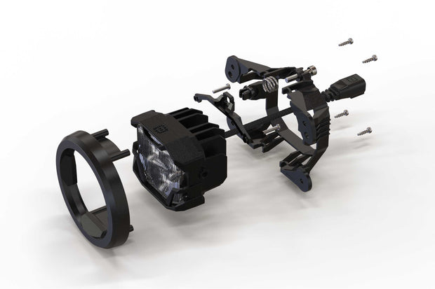 4Banger Fog Lights: Type M (HXB White Combo Beam)