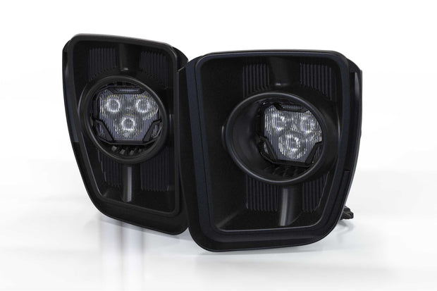 4Banger Fog Lights: 13-18 Ram 1500 (NCS Yellow SAE Wide Beam)
