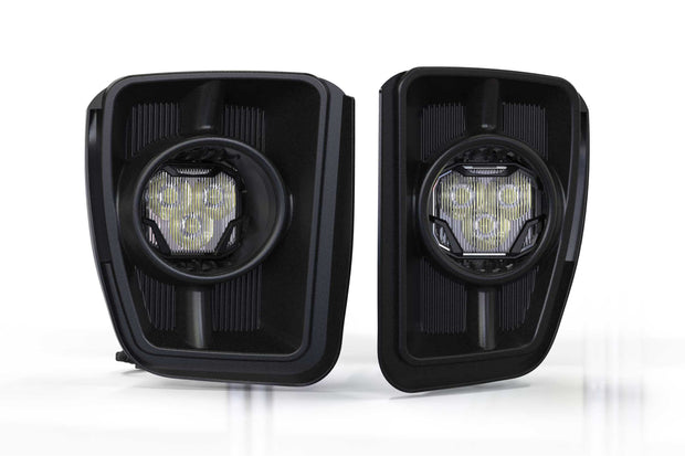 4Banger Fog Lights: 13-18 Ram 1500 (HXB Yellow Spot Beam)