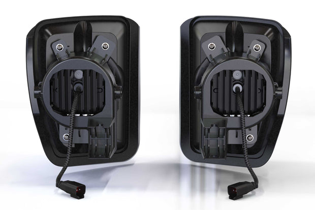 4Banger Fog Lights: 13-18 Ram 1500 (HXB Yellow SAE Wide Beam)