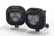 4Banger Fog Lights: 99-16 Super Duty (NCS Yellow SAE Wide Beam)