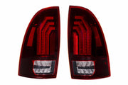 XB LED Tail Lights: Toyota Tacoma (05-15 / Red Lens / Set)