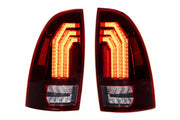 XB LED Tail Lights: Toyota Tacoma (05-15 / Red Lens / Set)