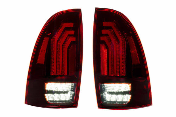 XB LED Tail Lights: Toyota Tacoma (05-15 / Red Lens / Set)