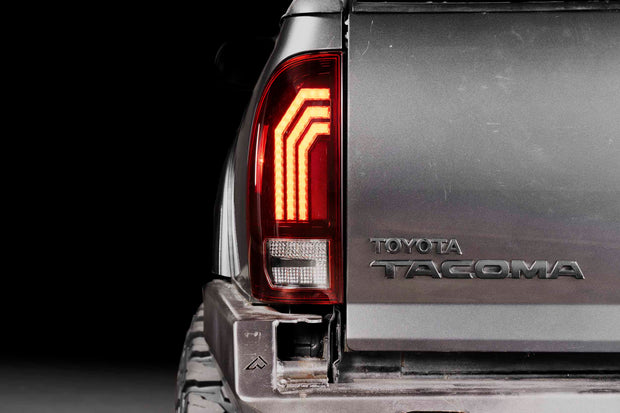 XB LED Tail Lights: Toyota Tacoma (05-15 / Red Lens / Set)