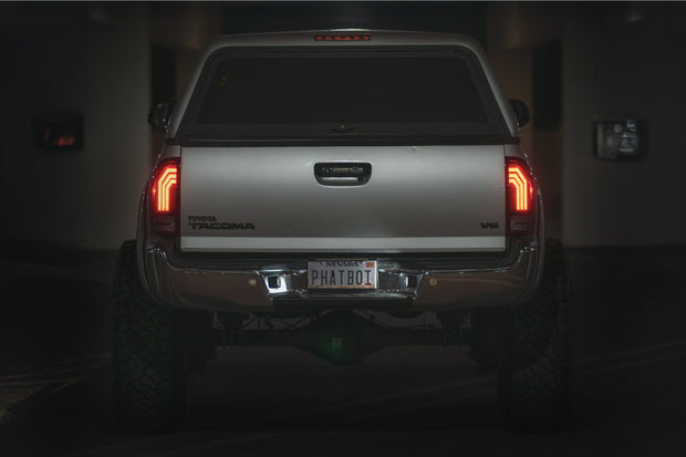XB LED Tail Lights: Toyota Tacoma (05-15 / Red Lens / Set)