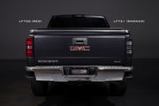 XB LED Tail Lights: GMC Sierra (14-18 / Red Lens / Set)